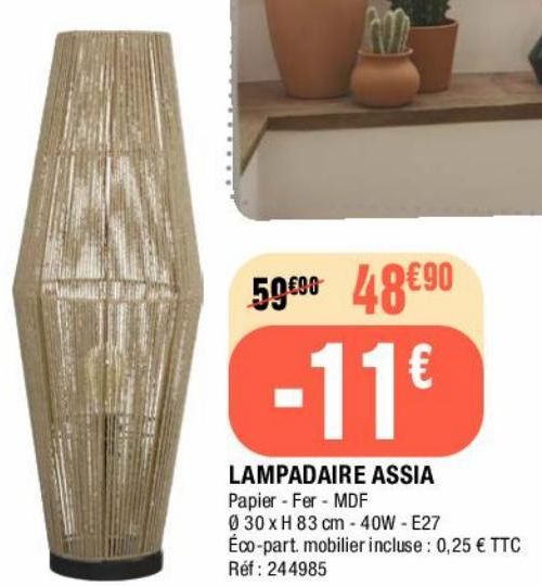 lampadaire Assia