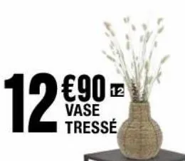 vase tressé