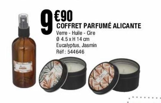 Coffret parfumé Alicante