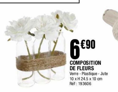 Composition de fleurs