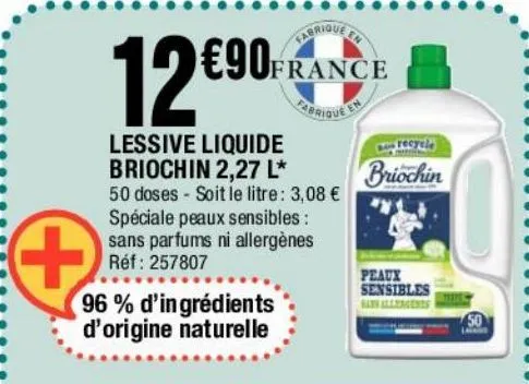 lessive liquide briochin 2.27l