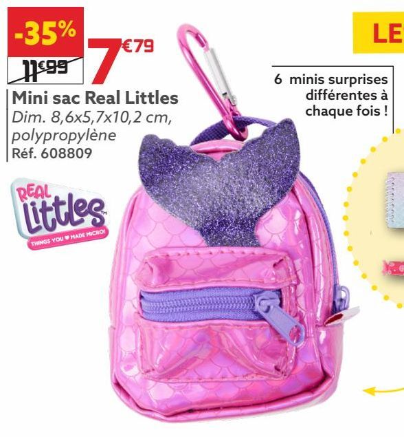 Mini sac Real Littles