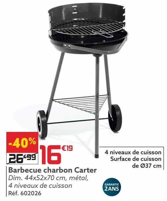 barbecue charbon carter