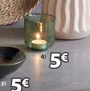 3)  5€  5€ 