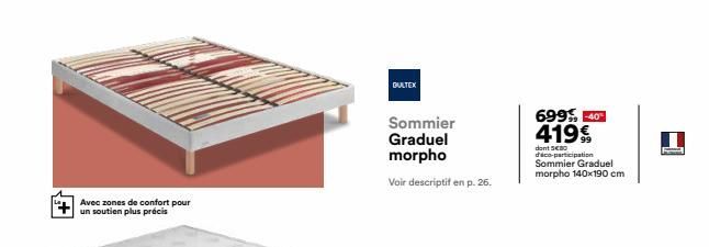 sommier Bultex