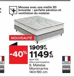 matelas Maille