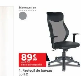 fauteuil de bureau 