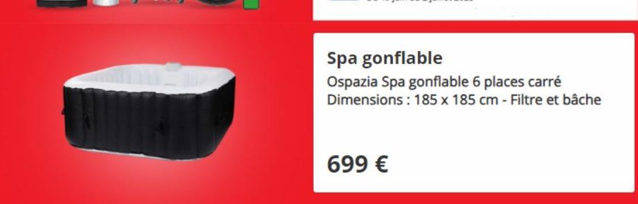 spa gonflable 