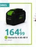 16499  Batterie 4 Ah 48 V 