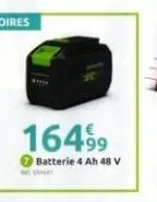 16499  batterie 4 ah 48 v 