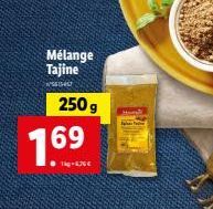 Mélange Tajine  56134  250 g  1.69  ●Tiq-676€ 