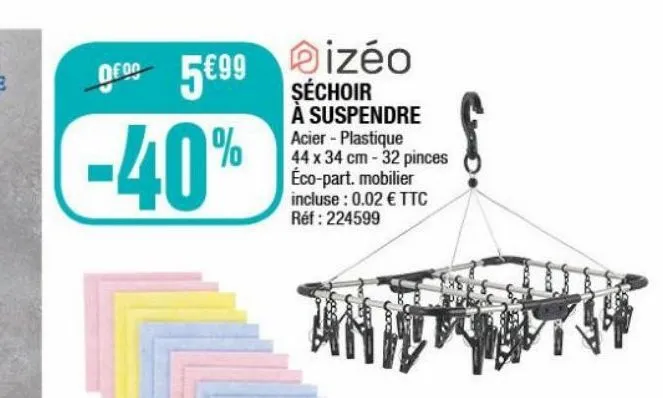 séchoir  a suspendre