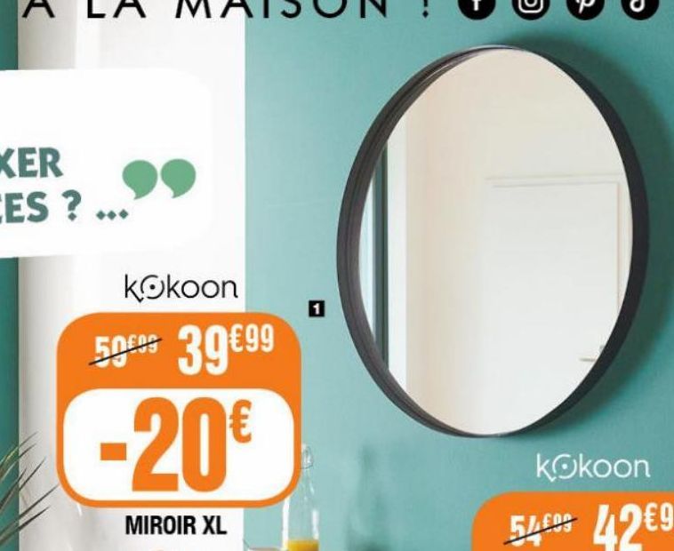 miroir XL