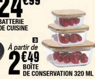 boîte de conservation 320ml