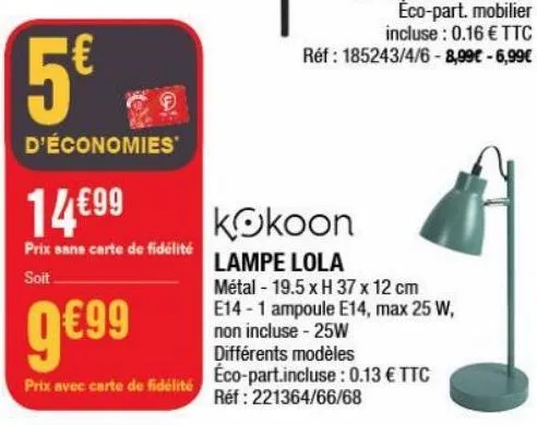 lampe lola