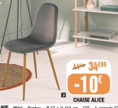 chaise alice