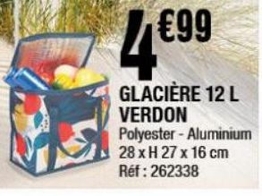 glacière 12L verdon