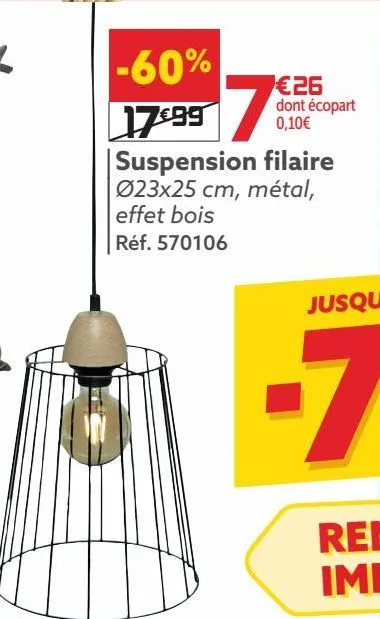 suspension filaire