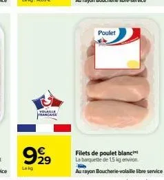 volaille  francaise  9999  lekg  poulet 