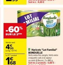 haricots Bonduelle