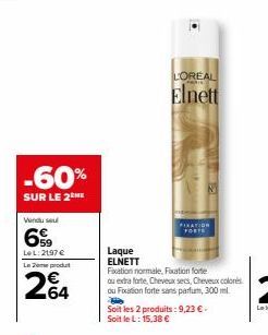 fixation L'Oréal