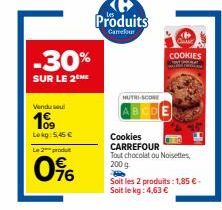 cookies Carrefour