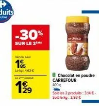 chocolat carrefour