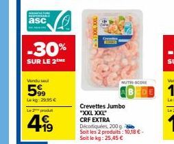 crevettes Jumbo