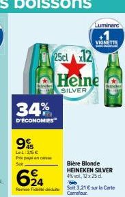 bière blonde Heineken