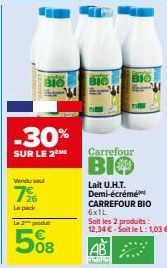 lait Carrefour