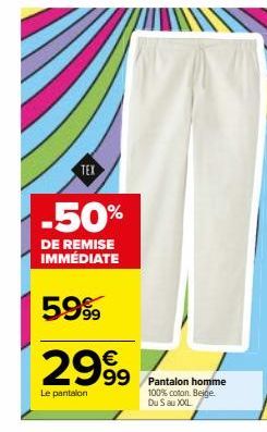 pantalon homme 