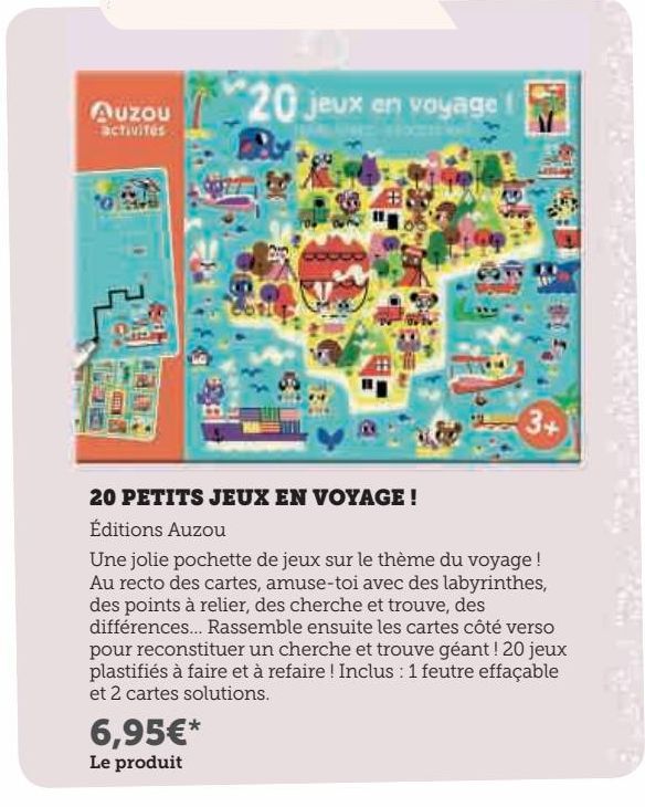 20 petits jeux en voyage !