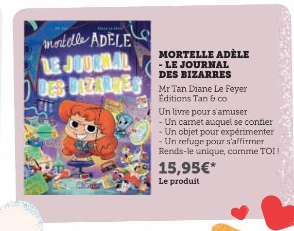 Mortelle adèle - le journal des bizarres