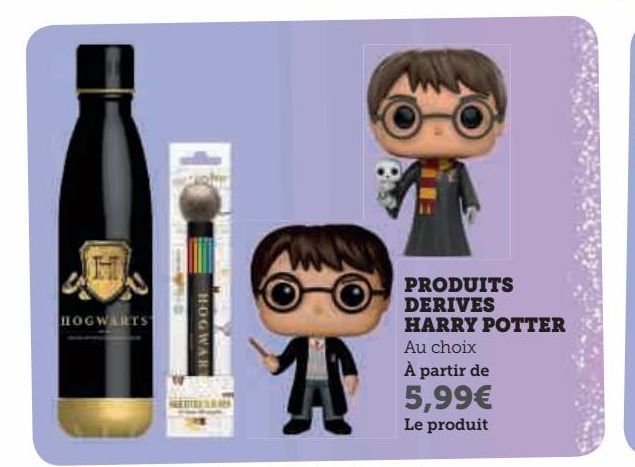 Produits derives Harry Potter