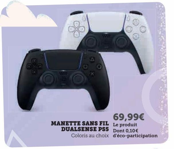 Manette sans fil dualsense PS5