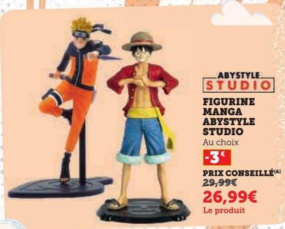 Figurine manga abystyle studio