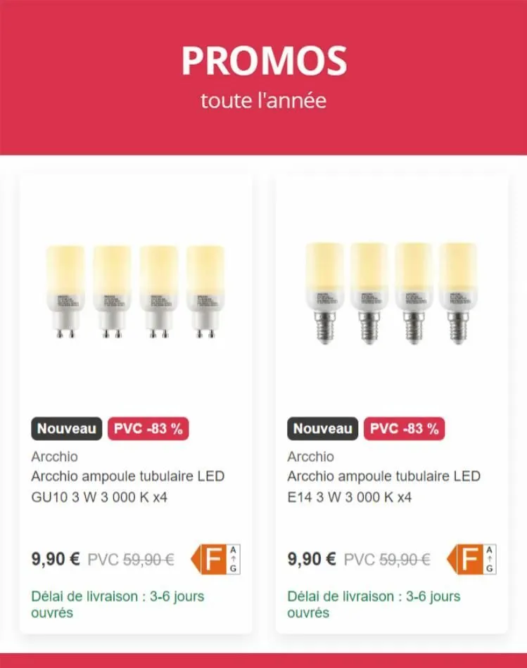 produit luminaire