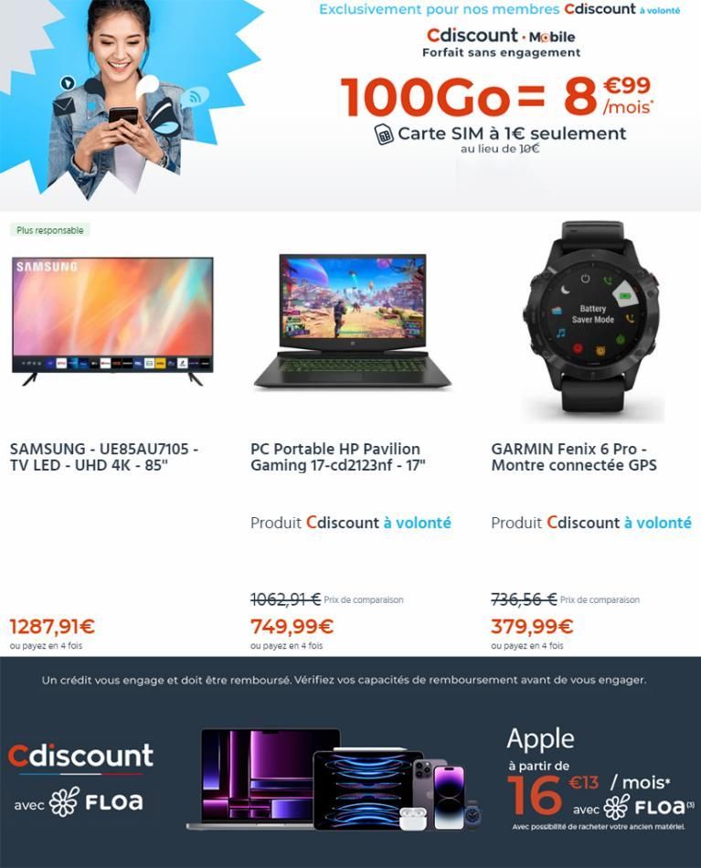 Produit Cdiscount