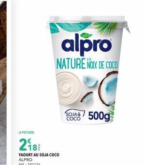 noix de coco Alpro