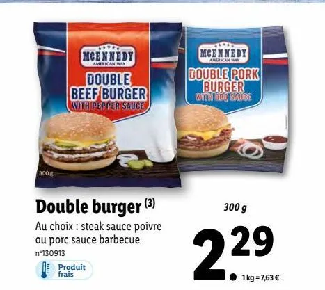double burger