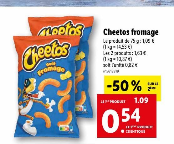 Cheetos fromage