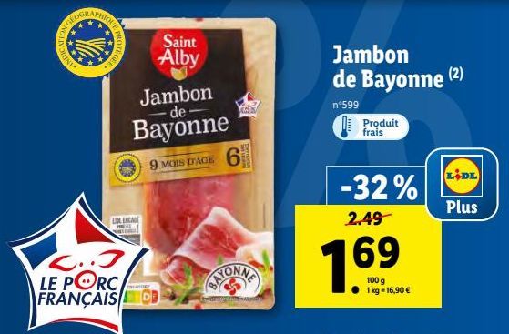 jambon de Bayonne