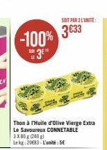 thon à l'huile d'olive Connetable