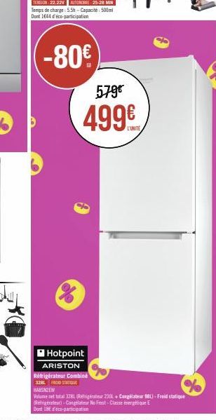 réfrigérateur combiné Total