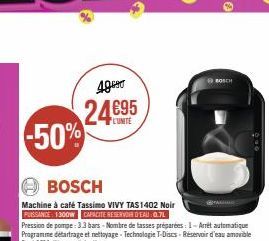 machine à café tássimo Bosch