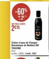 vinaigre balsamique 