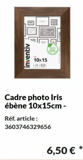 inventiv  an  life  10x15  cadre photo iris ébène 10x15cm -  réf. article: 3603746329656  6,50 € *  