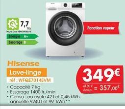 lave-linge Hisense