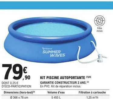 piscine autoportante 