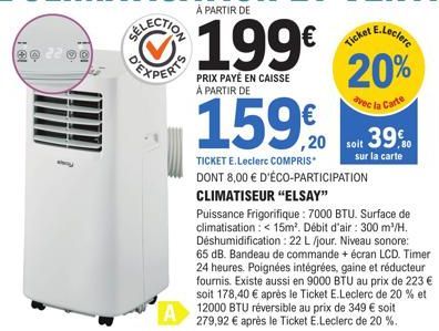 climatiseur E.Leclerc